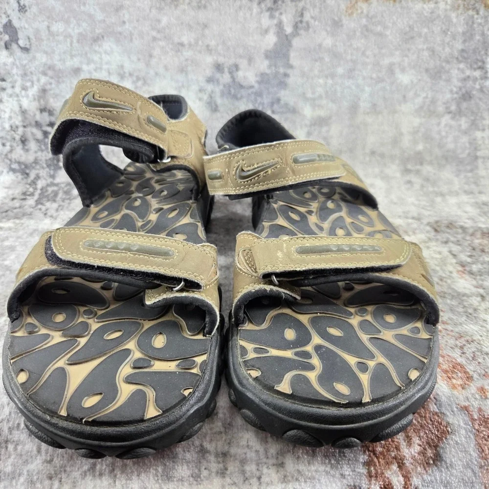 Nike‎ ACG Sport Hiking Sandals Mens 11 Brown Vintage Hook and Loop 00s